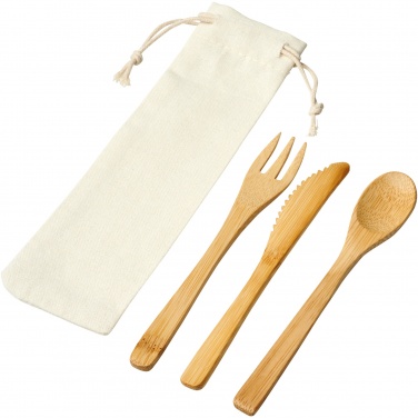 Logotrade promotional gifts photo of: Celuk bamboo cutlery set