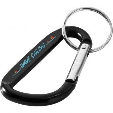 Logo trade business gift photo of: Timor carabiner keychain