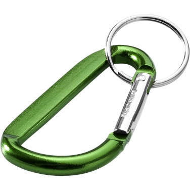 Logo trade promotional items image of: Timor carabiner keychain