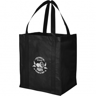 Logo trade promotional gifts image of: Liberty bottom board non-woven tote bag 29L