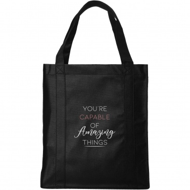 Logo trade promotional items image of: Liberty bottom board non-woven tote bag 29L