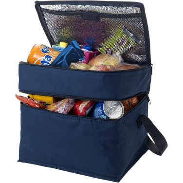 Logotrade business gift image of: Oslo 2-zippered compartments cooler bag 13L