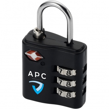 Logo trade corporate gifts picture of: Kingsford TSA luggage lock