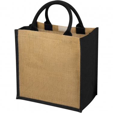 Logo trade corporate gifts image of: Chennai jute tote bag 16L