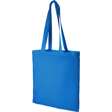 Logo trade promotional products image of: Madras 140 g/m² cotton tote bag 7L