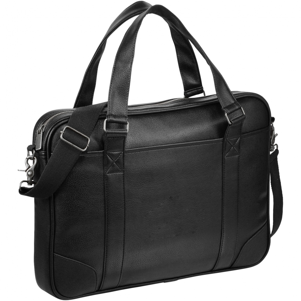 Logo trade business gift photo of: Oxford 15.6" slim laptop briefcase 5L