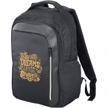 Logo trade promotional merchandise image of: Vault RFID 15" laptop backpack 16L