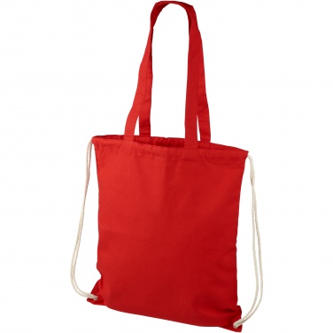 Logo trade promotional product photo of: Eliza 240 g/m² cotton drawstring bag 6L