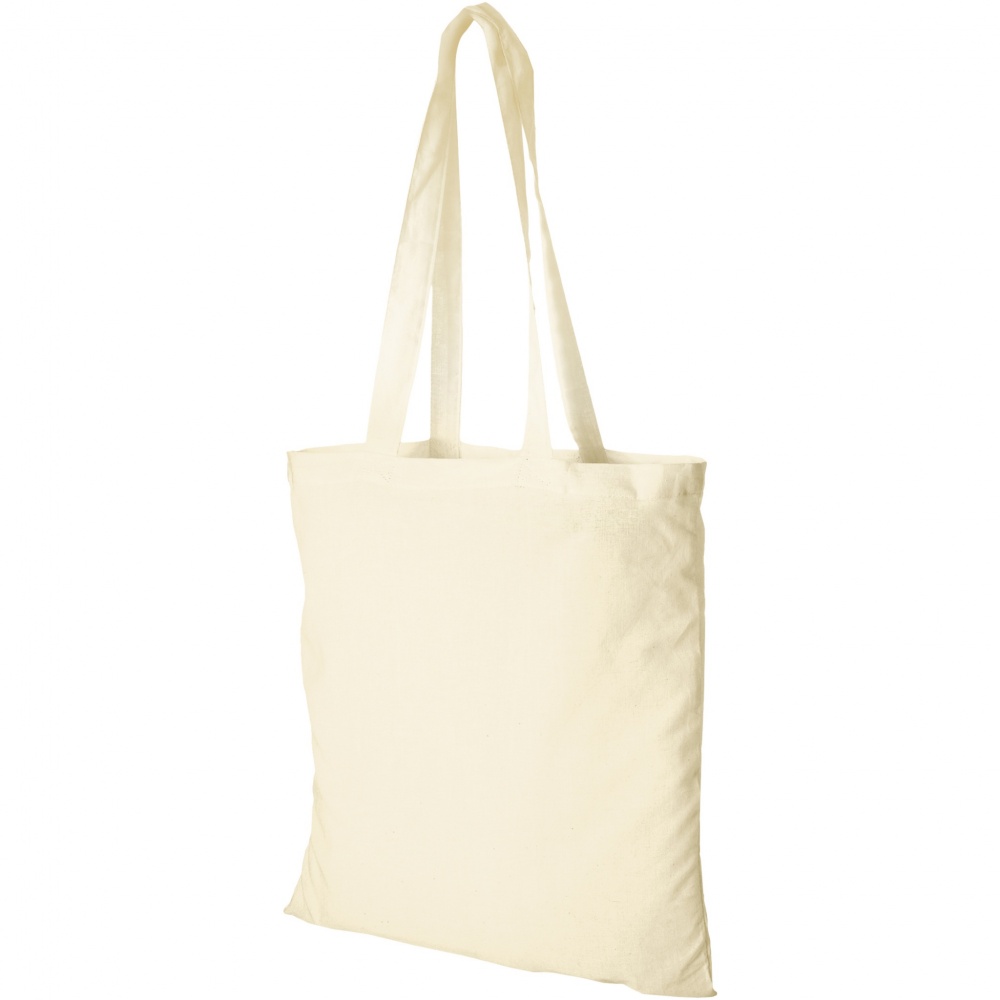 Logo trade corporate gift photo of: Peru 180 g/m² cotton tote bag 7L