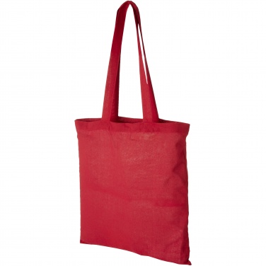 Logo trade business gifts image of: Peru 180 g/m² cotton tote bag 7L