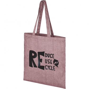 Logo trade promotional giveaways image of: Pheebs 150 g/m² recycled tote bag 7L