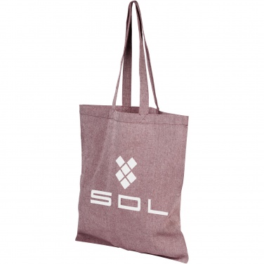 Logo trade promotional giveaway photo of: Pheebs 150 g/m² recycled tote bag 7L