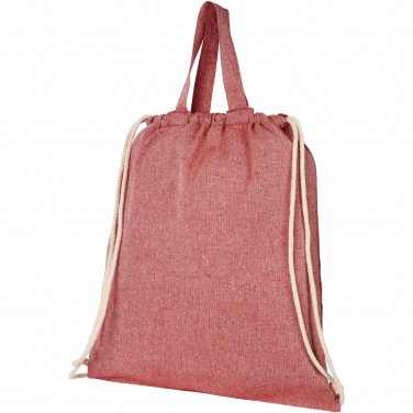 Logotrade promotional giveaway image of: Pheebs 150 g/m² recycled drawstring bag 6L