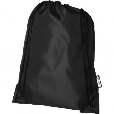 Logo trade promotional merchandise image of: Oriole RPET drawstring bag 5L