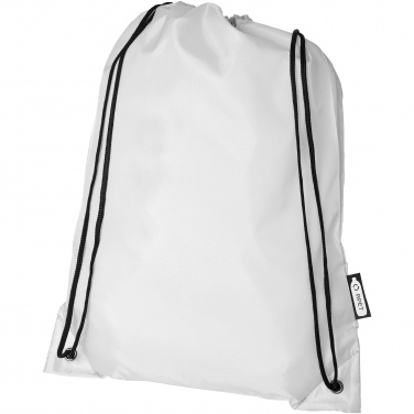 Logo trade promotional giveaways image of: Oriole RPET drawstring bag 5L