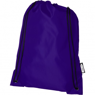 Logo trade business gift photo of: Oriole RPET drawstring bag 5L