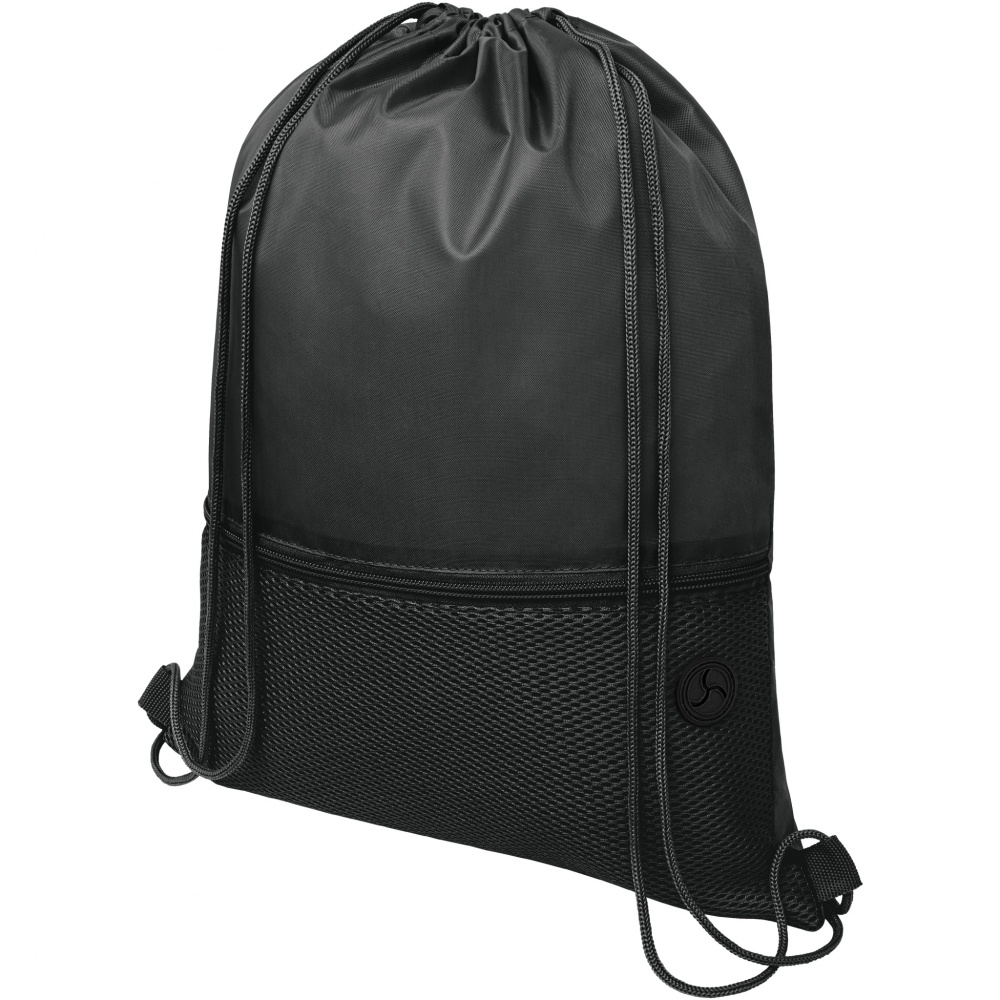 Logo trade corporate gift photo of: Oriole mesh drawstring bag 5L