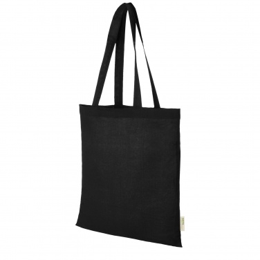 Logo trade promotional merchandise image of: Orissa 100 g/m² organic cotton tote bag 7L