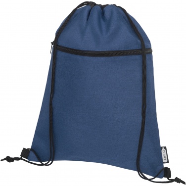 Logo trade promotional merchandise picture of: Ross RPET drawstring bag 5L