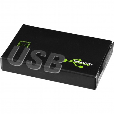 Logotrade promotional item picture of: Slim card-shaped 4GB USB flash drive