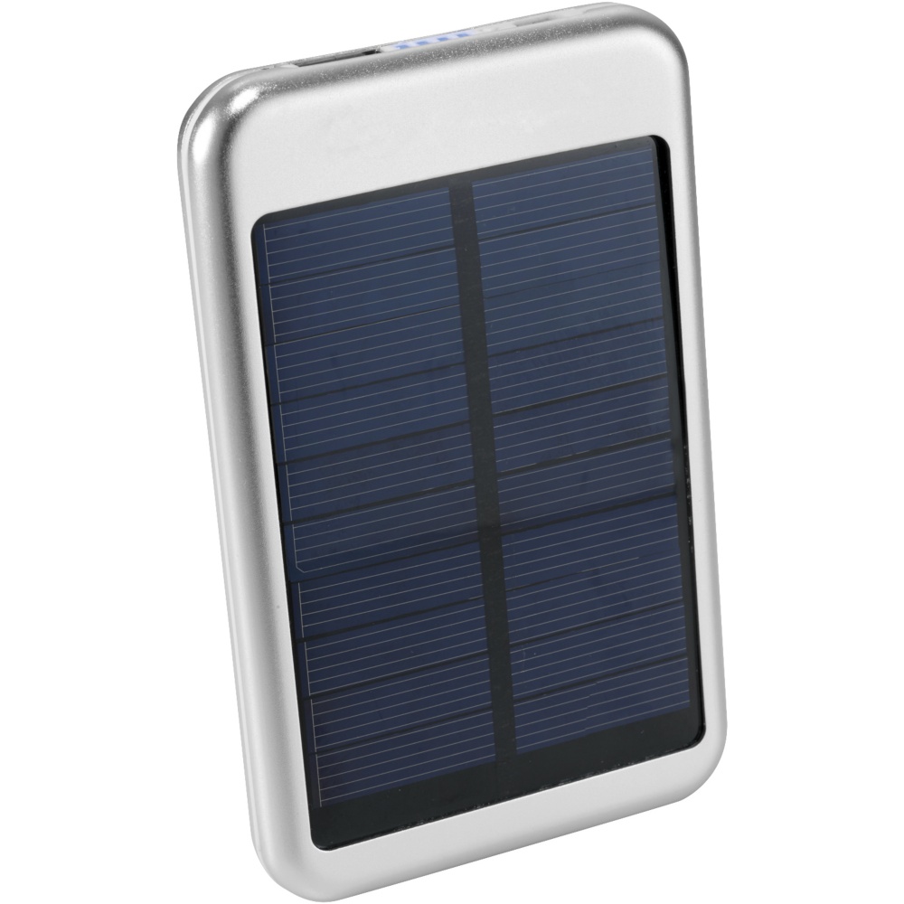 Logo trade corporate gifts picture of: Bask 4000 mAh solar power bank