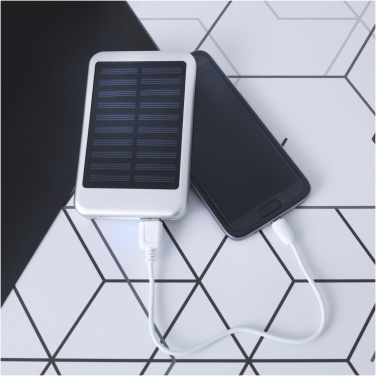 Logo trade promotional giveaway photo of: Bask 4000 mAh solar power bank