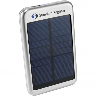 Logo trade advertising products picture of: Bask 4000 mAh solar power bank