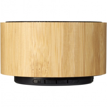 Logo trade promotional gift photo of: Cosmos bamboo Bluetooth® speaker