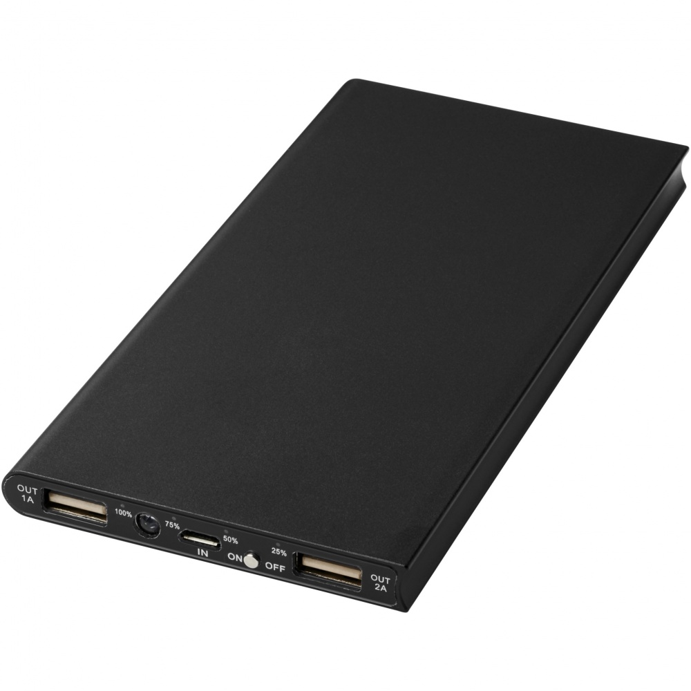 Logotrade advertising products photo of: Plate 8000 mAh aluminium power bank