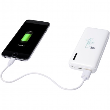 Logo trade promotional item photo of: Compress 10.000 mAh high density power bank