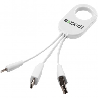 Logo trade corporate gift photo of: Troop 3-in-1 charging cable