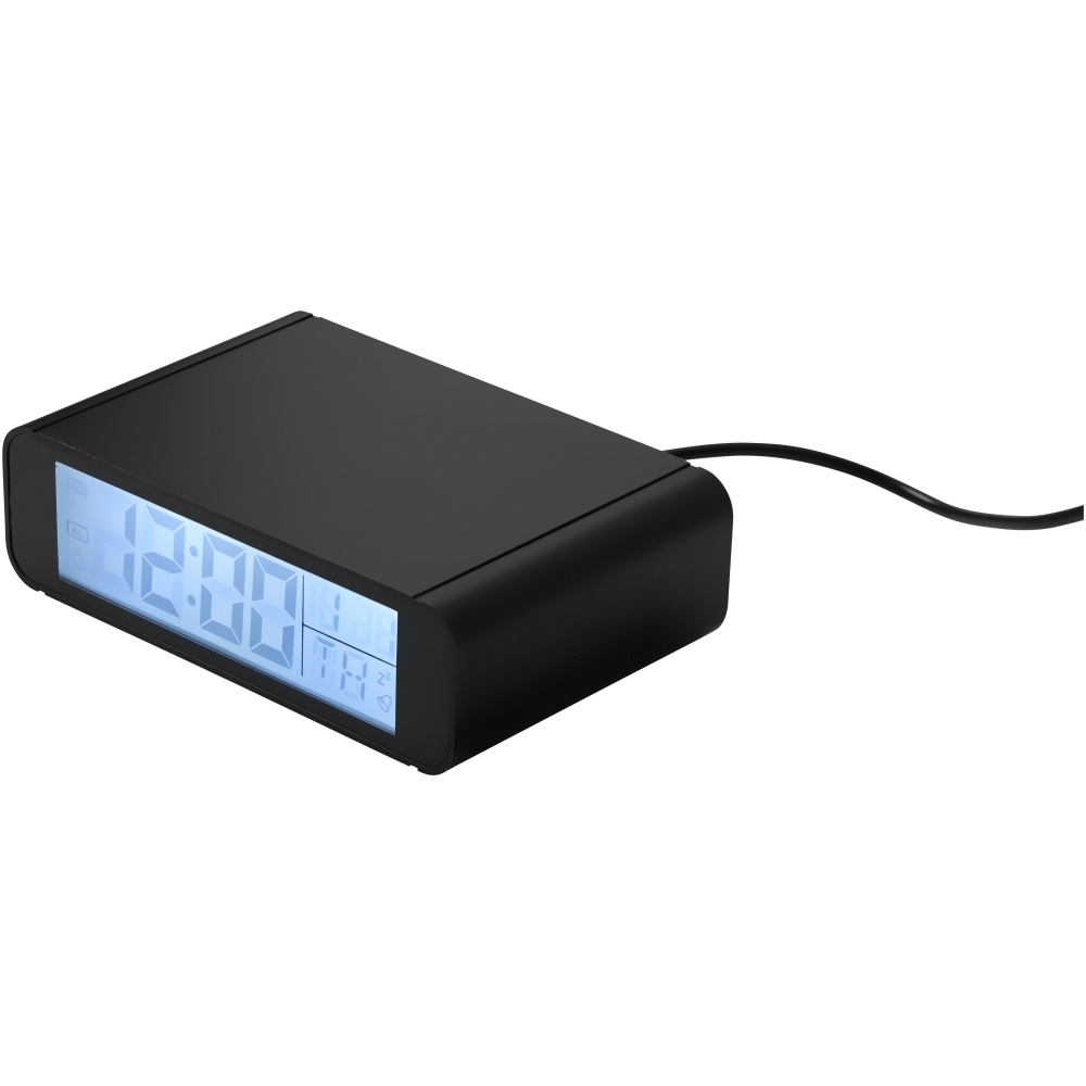 Logo trade corporate gift photo of: Seconds 5W wireless charging clock