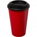 Americano® 350 ml insulated tumbler, Red / Solid black