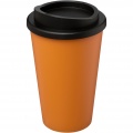 Americano® 350 ml insulated tumbler, Orange / Solid black