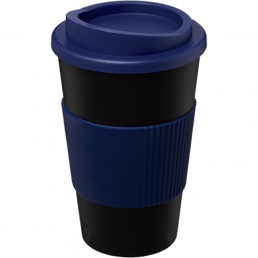 Logo trade promotional giveaways picture of: Americano® 350 ml insulated tumbler with grip