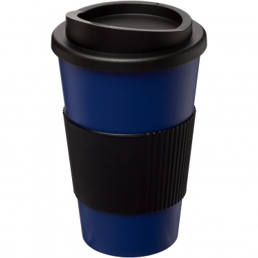 Logo trade advertising products picture of: Americano® 350 ml insulated tumbler with grip