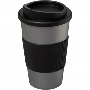 Logo trade advertising products image of: Americano® 350 ml insulated tumbler with grip