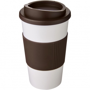 Logotrade promotional product image of: Americano® 350 ml insulated tumbler with grip