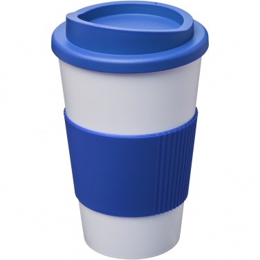 Logo trade promotional gifts picture of: Americano® 350 ml insulated tumbler with grip