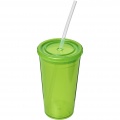 Stadium 350 ml double-walled cup, Lime