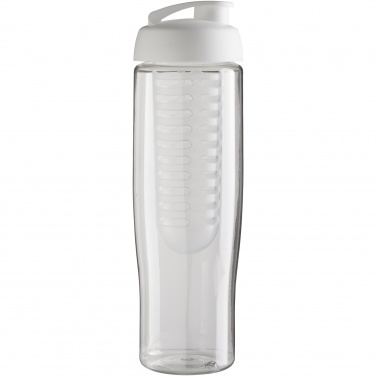 Logo trade promotional giveaways image of: H2O Active® Tempo 700 ml flip lid sport bottle & infuser