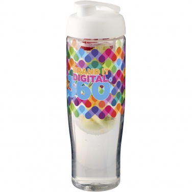 Logo trade promotional items image of: H2O Active® Tempo 700 ml flip lid sport bottle & infuser