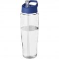 H2O Active® Tempo 700 ml spout lid sport bottle, Transparent / Blue