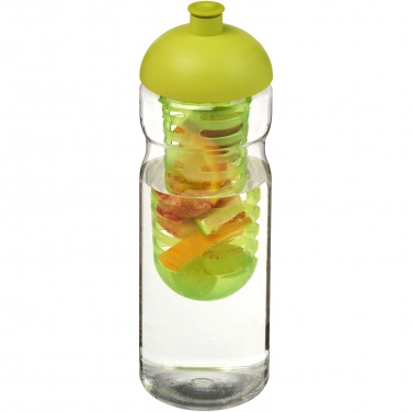 Logo trade promotional gift photo of: H2O Active® Base 650 ml dome lid sport bottle & infuser