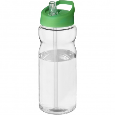 Logo trade promotional gifts image of: H2O Active® Base 650 ml spout lid sport bottle