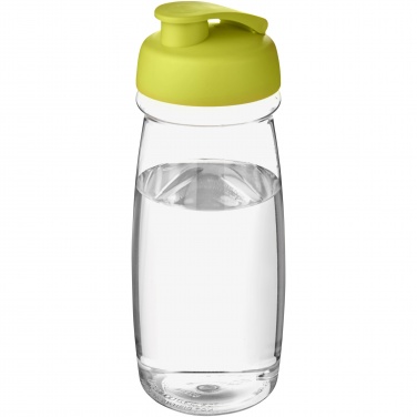 Logo trade promotional products image of: H2O Active® Pulse 600 ml flip lid sport bottle