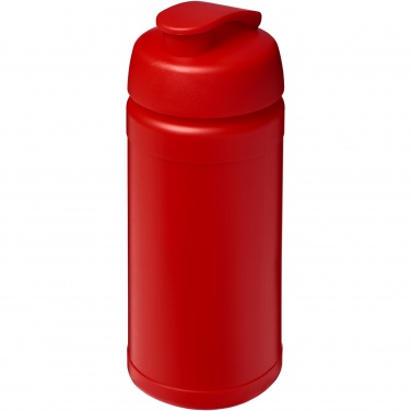 Logo trade promotional giveaways picture of: Baseline® Plus 500 ml flip lid sport bottle