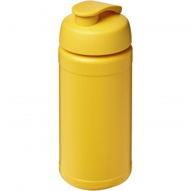 Logo trade promotional giveaways image of: Baseline® Plus 500 ml flip lid sport bottle