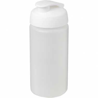 Logo trade promotional gifts picture of: Baseline® Plus grip 500 ml flip lid sport bottle