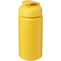 Baseline® Plus grip 500 ml flip lid sport bottle, Yellow